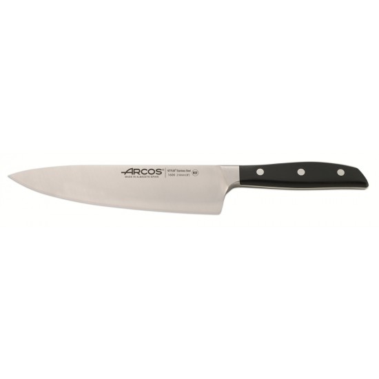 Cuchillo Cocinero Arcos Serie Manhattan 21 cm 